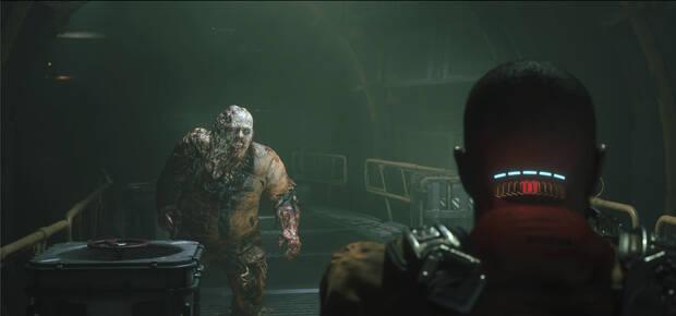 Como en 'Dead Space', la interfaz es diegética, incluida la barra de vida.