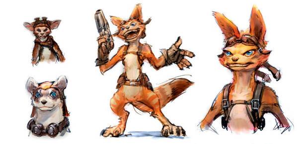 Reinvención de Daxter, con rasgos más animales.