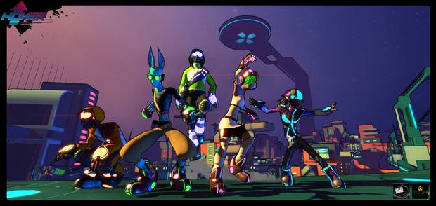 En el estado actual del juego no tenemos demasiadas opciones de configuración ni clases de personajes, pero el editor de ‘Hover: Revolt of Gamers’ y las futuras actualizaciones del título, prometen una variedad apabullante