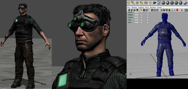 Entre pol�gonos: La evoluci�n de los modelos poligonales 30