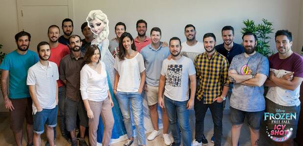 El Frozen Team de Genera Games en 2016.
