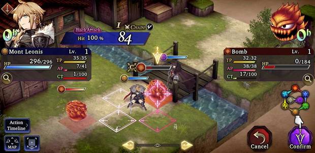A nivel jugable se trata de un SRPG de tomo y lomo.