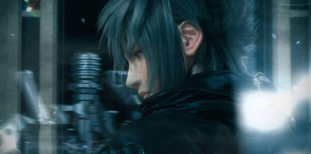 Noctis invoca armas en el tráiler CG, una de las habilidades que se conservan en la jugabilidad.