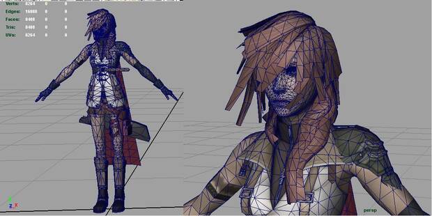 Entre pol�gonos: La evoluci�n de los modelos poligonales 40