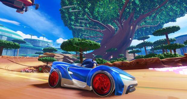 Sonic regresa con sus divertidos y espectaculares carreras de karts.