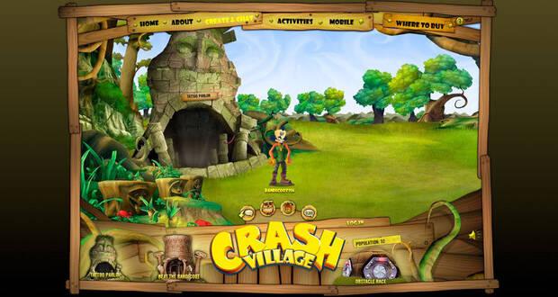 Podíamos crear todo tipo de atrocidades en ‘Crash Village’.