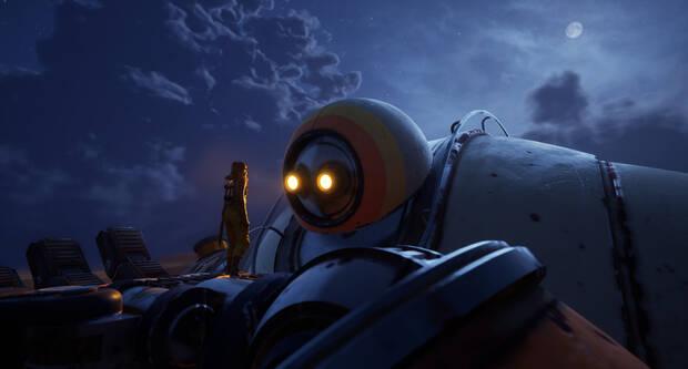 Tanto la premisa como el diseño del robot da vibras de la cinta de animación 'El gigante de hierro'.