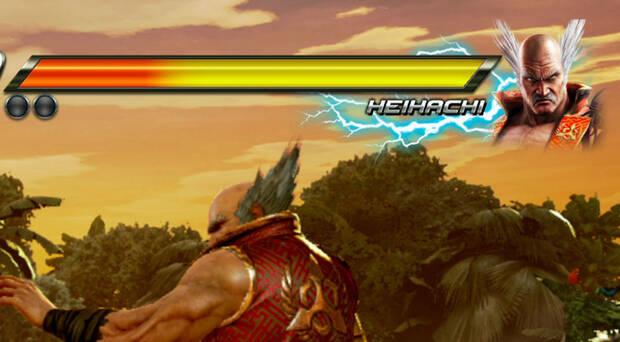En esta imagen de Digital Foundry podemos apreciar la diferencia de resolución entre la interfaz y el ‘juego’ en la versión de ‘Tekken 7’ de Xbox One.
