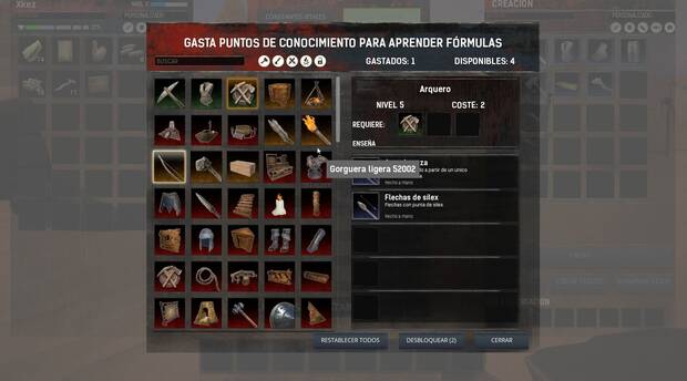 El sistema de creación es muy completo e intuitivo.