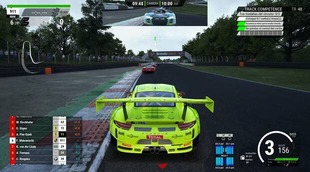 GT3 es la categoría principal de 'Assetto Corsa Competizione'.