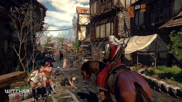 Las tentaciones asediarán a Geralt desde el comienzo de la aventura.