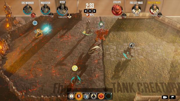 Apenas tendremos control sobre lo que ocurre en los combates una vez empiece la batalla.