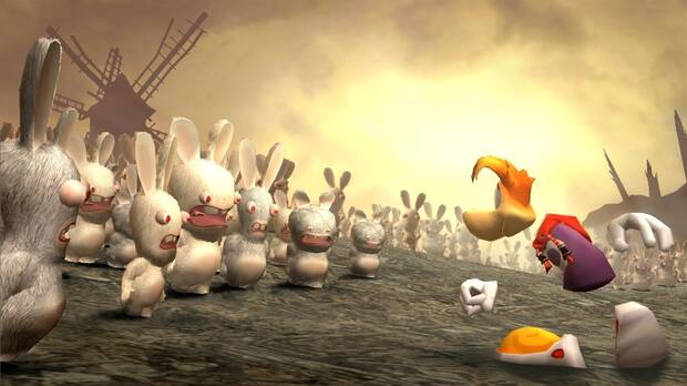 Rayman se preparaba para enfrentarse a los Rabbids en una aventura más tradicional.