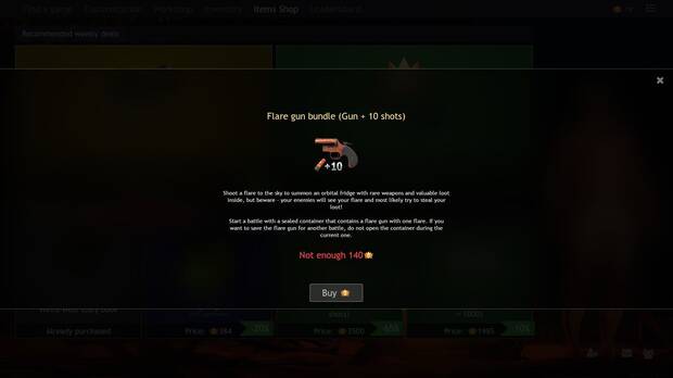 A pesar de no ser un 'pay to win', hay algunos micropagos que dan ciertas ventajas durante las partidas.