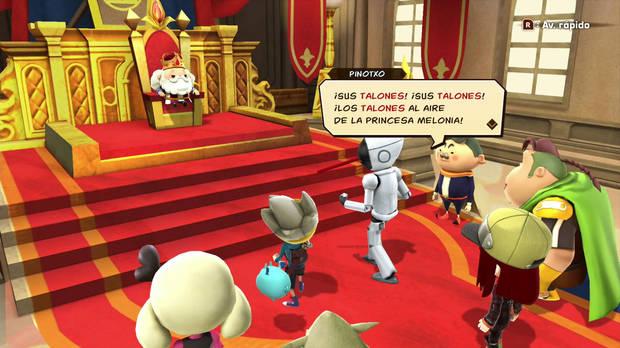 El juego en sí mismo es una loca parodia a todo tipo de cosas, desde videojuegos hasta cuentos clásicos y películas de terror.