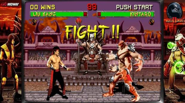 El diseño original de Kintaro era el de un tigre antropomórfico, y sería jugable. Finalmente se convirtió en una criatura similar a Goro, pero todavía mantiene sus rayas atigradas.