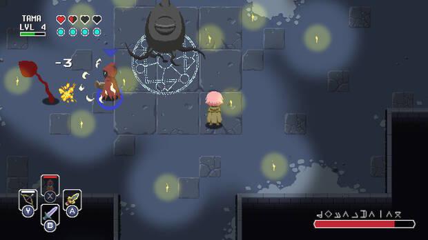 La gracia del juego reside en la espada del Nigromante, la cual es capaz de revivir a todo tipo de criaturas para que luchen junto a nosotros.
