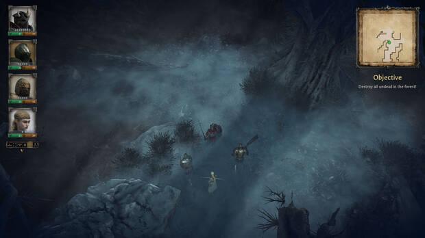 Durante la partida alternaremos exploración en tiempo real con combates por turnos.