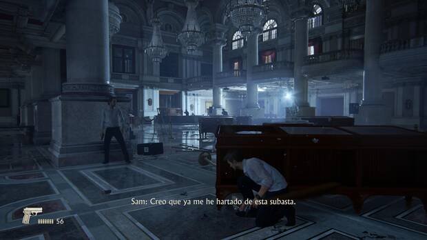 Como buenos 'Uncharted', tendremos que hacer buen uso de las coberturas en ambos juegos para sobrevivir.
