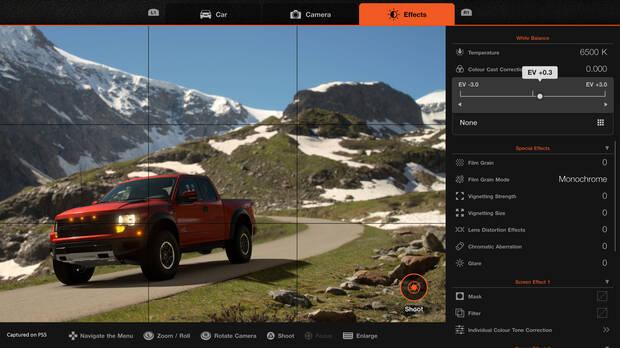 El modo fotografía y la decoración con vinilos parece similar al de 'GT Sport' con algunas mejoras.