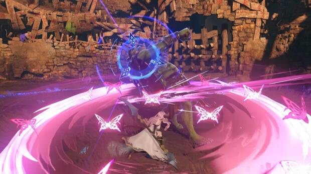 Narmaya en acción. Ella es uno de los personajes que han sido confirmados como jugables durante el último evento.