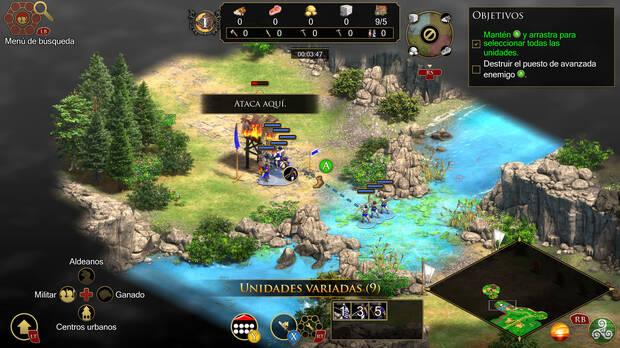 El tutorial se ha adaptado para enseñarnos a jugar con mando poco a poco.