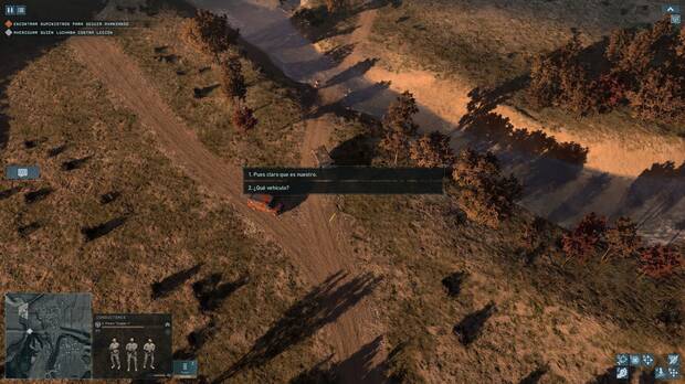 Encontraremos decisiones como permitir que unos supervivientes cojan los recursos de una furgoneta o robrsela.