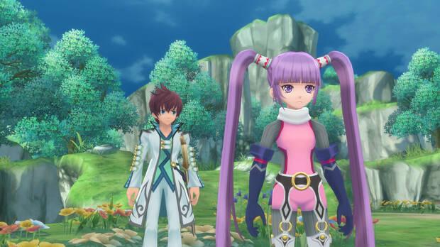 Asbel y Sophie son los dos protagonistas de esta entretenida historia