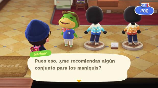 En el hotel puedes dise�ar estos maniqu�s para crear tendencia de moda en tu poblado.