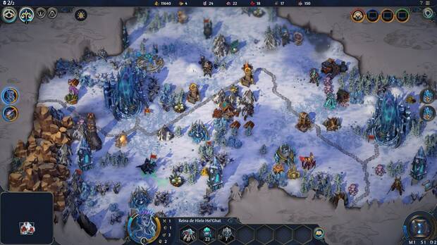 Como siempre, cada turno representa un d�a y el paso de las semanas es muy importante en el desarrollo de las partidas, pues hay mejoras de duraci�n semanal y las ciudades generan nuevas unidades al t�rmino de cada una.