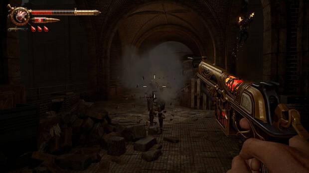 Las partes de los enemigos se rompen dependiendo se si apuntas a la cabeza, el torso o las extremidades.