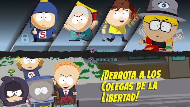 Dos bandos de superhéroes están enfrentados en South Park, en una auténtica 'civil war'.