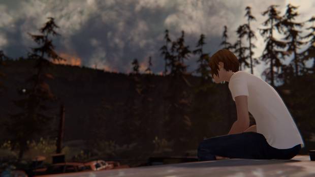 El fuego está asolando Arcadia Bay, pero Chloe ya tiene bastantes problemas.