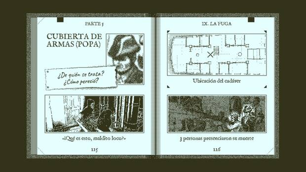 Tendremos que rellenar toda esta información de cada tripulante del Obra Dinn.