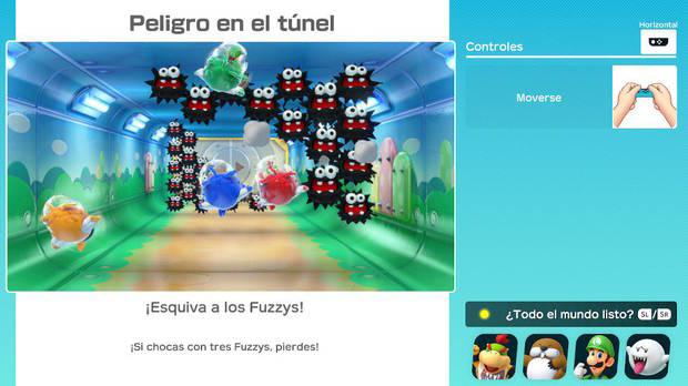 Ahora las prácticas de los minijuegos podremos realizarlas en la misma pantalla donde nos explican sus reglas y controles, aligerando muchísimo el aprendizaje de cada una.