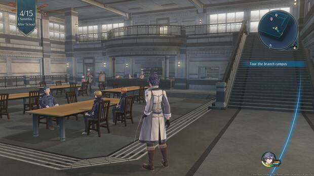El desarrollo vuelve a estar un poco encorsetado, como en el primer 'Trails of Cold Steel', aunque habrá jugadores que no lo consideren un defecto importante.