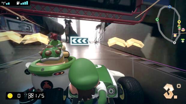 Como podéis ver en esta imagen, la señal de conexión de la consola con el kart sufre mucho a poco que haya varios dispositivos conectados a una red WiFi en la habitación.