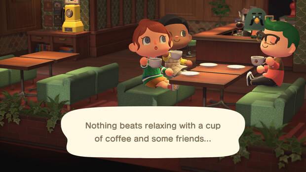 Y después de comer, un café.