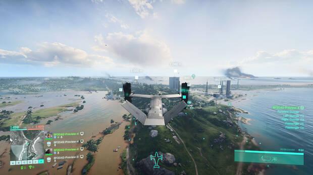 'Battlefield 2042' es todo un espectáculo audiovisual que empuja los shooters bélicos al siguiente nivel técnico.