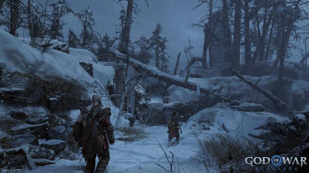 El Fimbulwinter ha afectado a los Nueve Reinos de diferentes maneras, algo que se representa muy bien en lo visual.