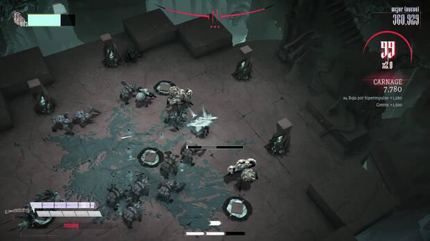 Tras unas cuantas partidas empezaremos a hacer todo tipo de virguerías mientras derrotamos a los enemigos.