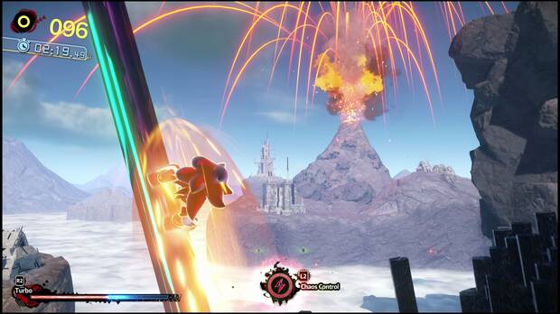 La selección de fases del pasado en las que se basan los niveles de Shadow Generations no es tan icónica como la de Sonic Generations, pero una vez empezamos a jugarlas son alucinantes.