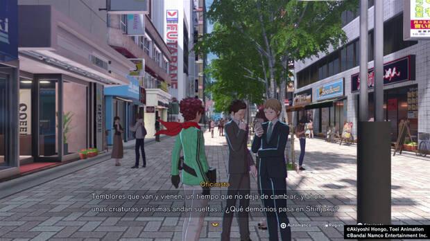 Las ciudades y aldeas estn repletos de personajes y Digimon con los que charlar.