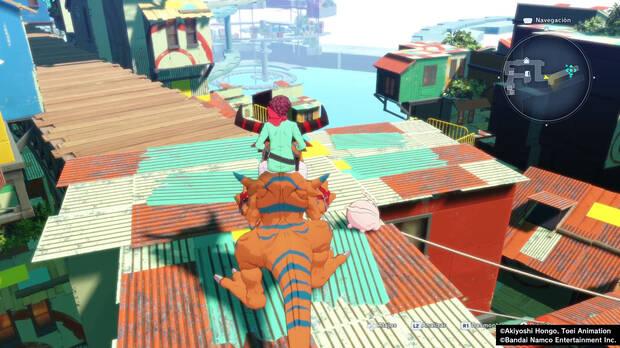 Podemos Digimontar sobre nuestros compaeros ms grandes.