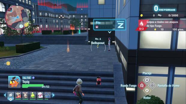 Aprovechar los desniveles y los obstáculos de los escenarios es fundamental para triunfar en los Juegos Z-A.