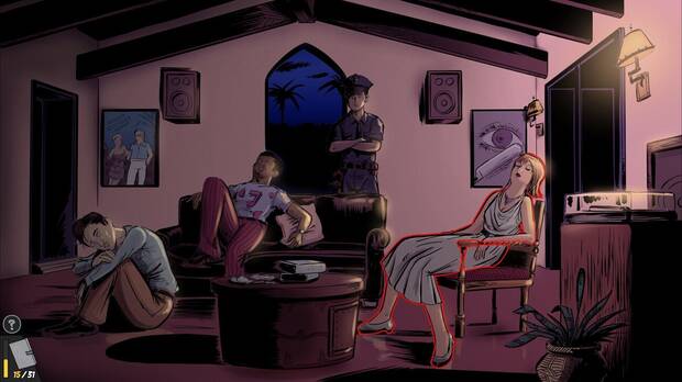 Visualmente es muy estático, pero cumple su cometido.