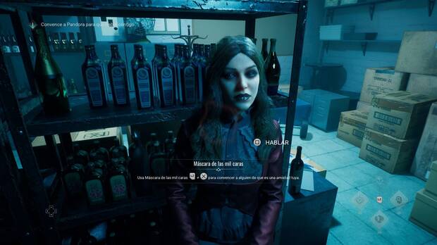 A veces necesitarás tirar de tus poderes para conseguir información, pero estos 'puzles' no dan mucho margen a la creatividad.