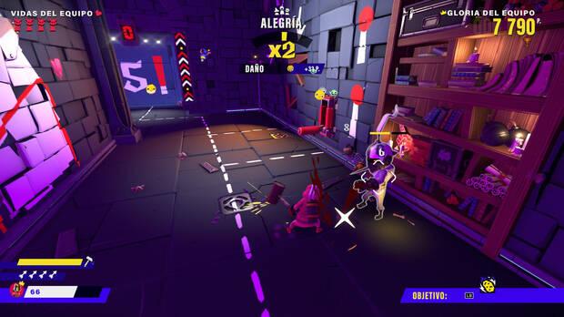 Hay enemigos con escudo a los que debemos empujar para atacar, otros que requieren hacerles 'parry'...