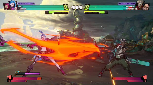 El estilo cel-shading puede recordar al de Arc System Works, y la verdad es que luce bastante bien.