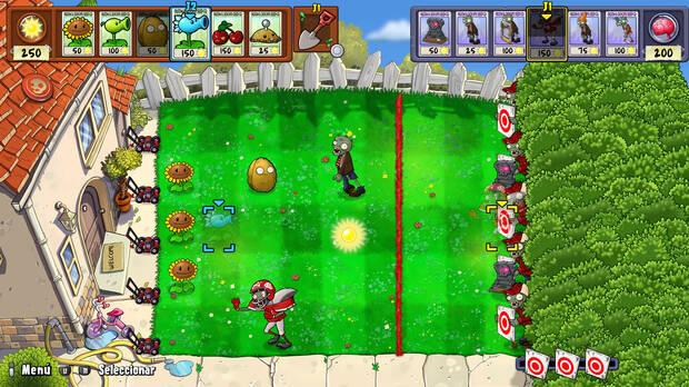 Hay modos locales de cooperativo y competitivo. Eres igual de hbil con las plantas que controlando al ejrcito zombi?